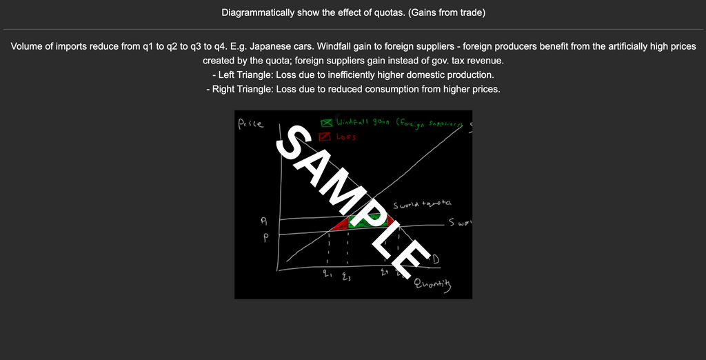 A Level Macroeconomics: Anki Flashcards + Bonus