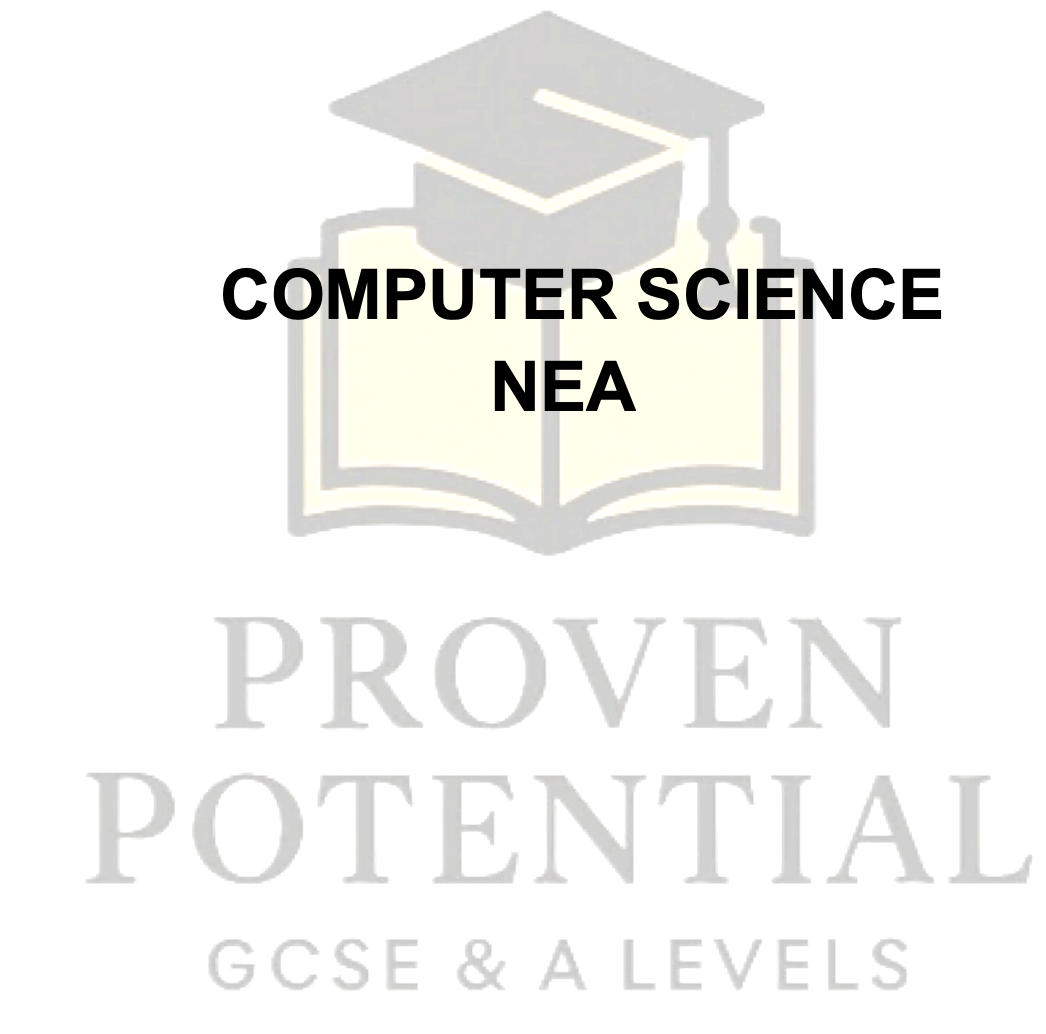 A level Computer Science: 65/70 NEA