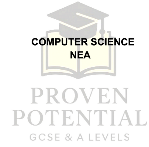 A level Computer Science: 65/70 NEA