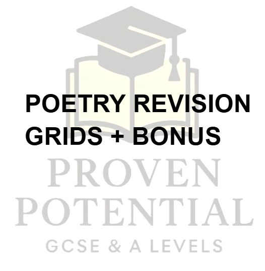 Power and Conflict Poetry Notes: Complete GCSE Revision Guide + Bonus